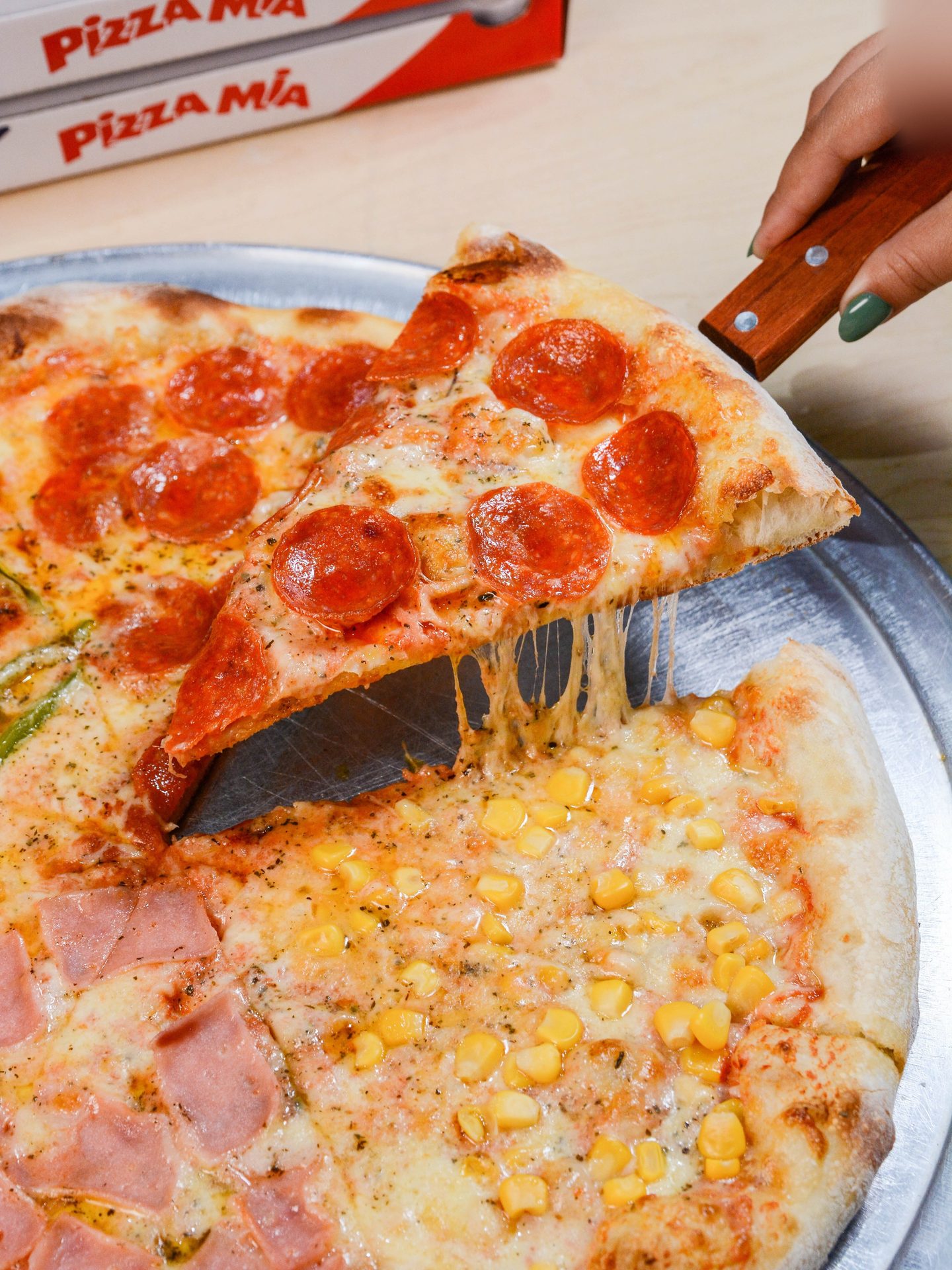 Pizza Mía (Sambil La Candelaria): Foto: @pizzamia_ve