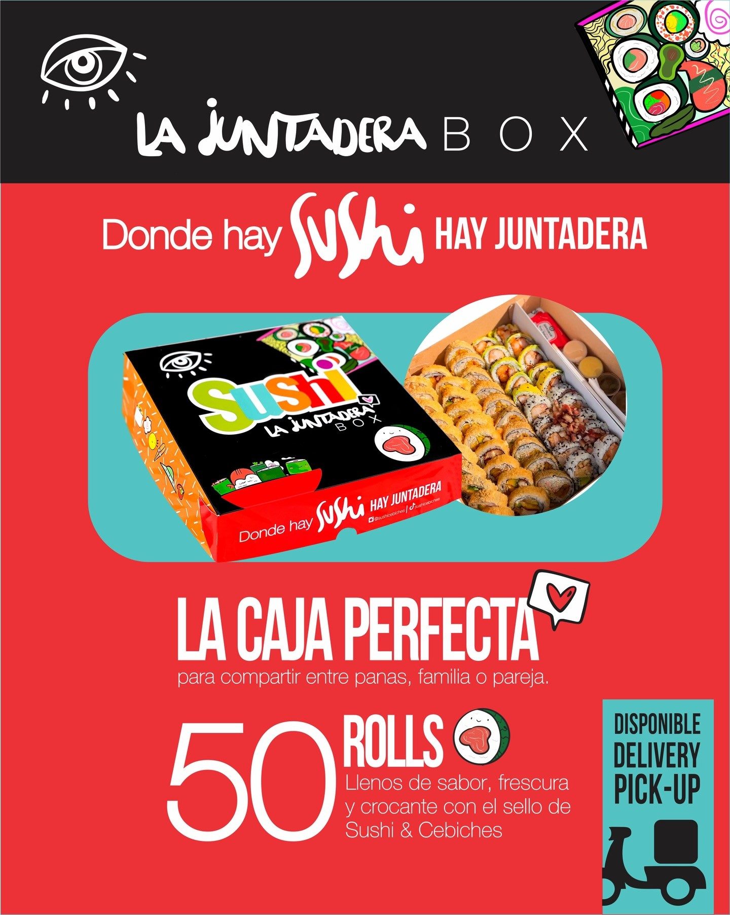 Sushi y Cebiches