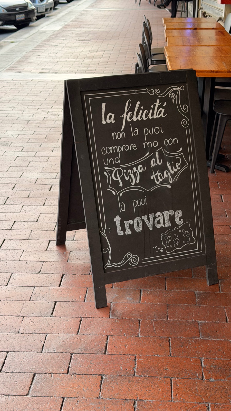 Al Taglio Pizzería Romana: foto del lugar