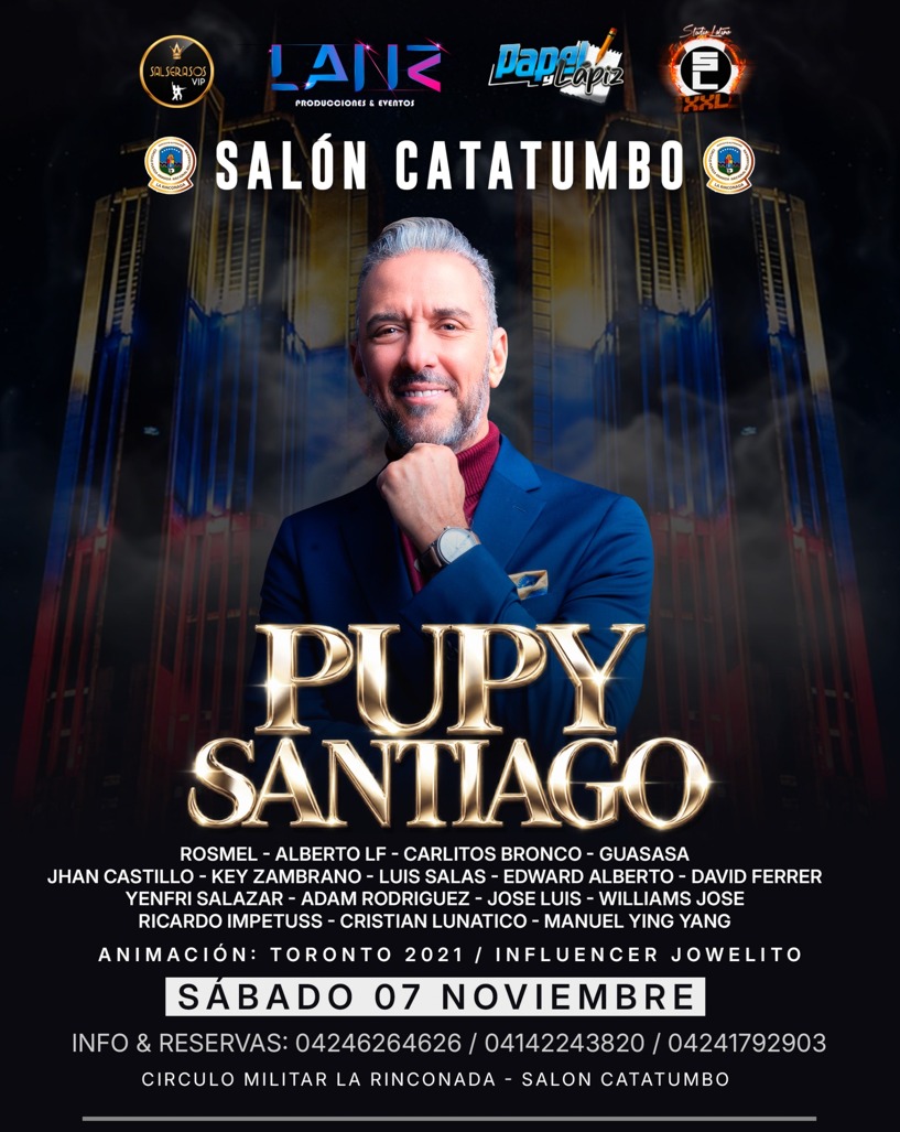 Pupy Santiago en Caracas