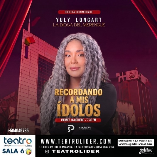 Tributo al Buen Merengue · Yuly Longart «Recordando a mis Ídolos»