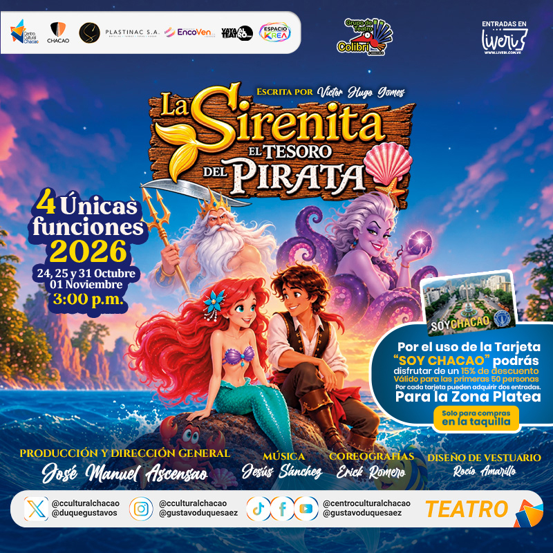 LA SIRENITA Y EL TESORO DEL PIRATA