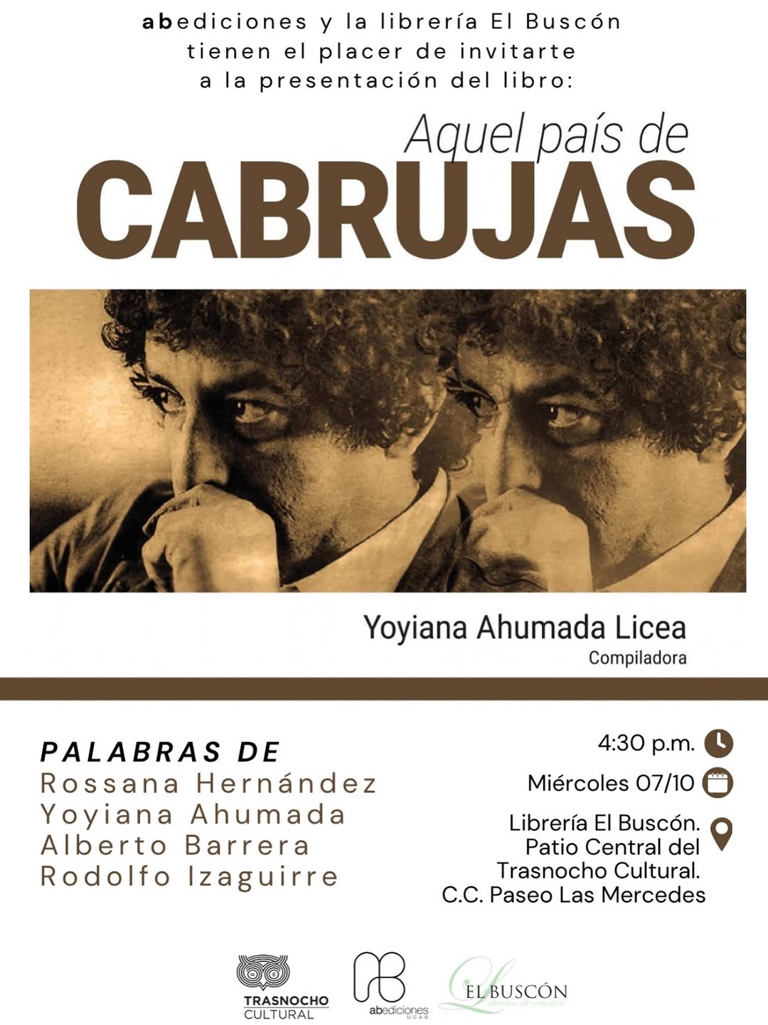 Presentación del libro Aquel país de Cabrujas