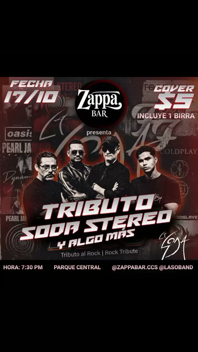 Tributo Soda Stereo y Algo Más