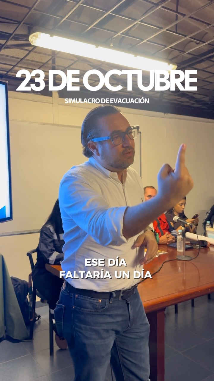 Simulacro de evacuación
