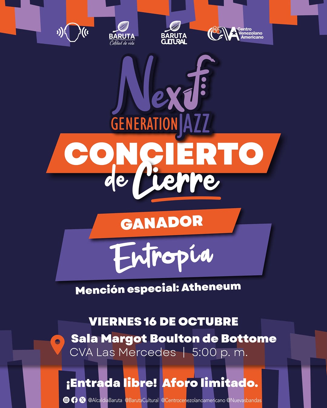 Concierto final de Next Generation Jazz