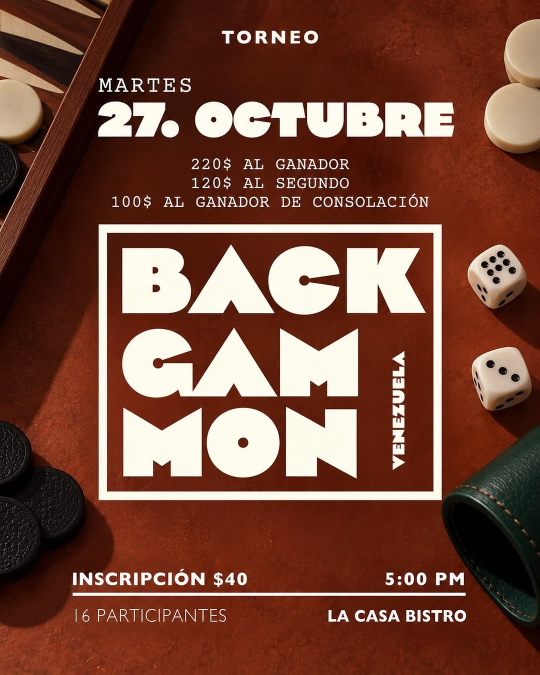 TORNEO DE BACKGAMMON