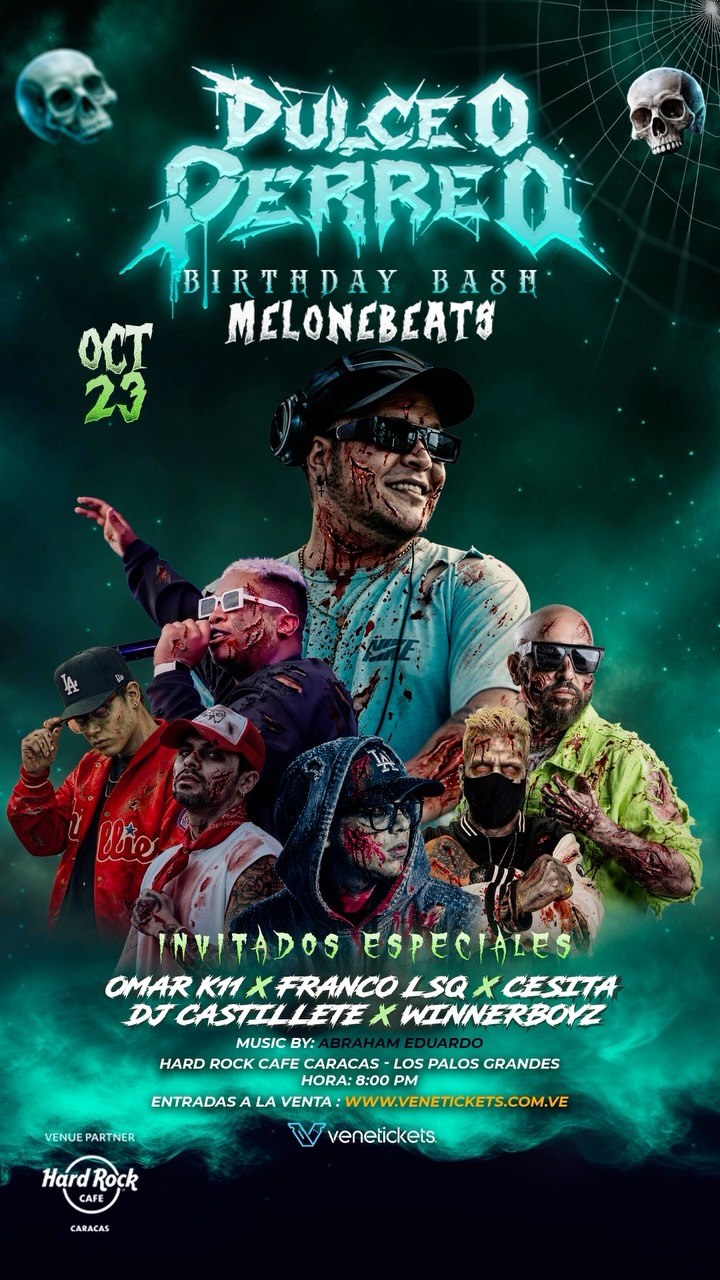 Dulce o Perreo Birthday Bash Melonebeats