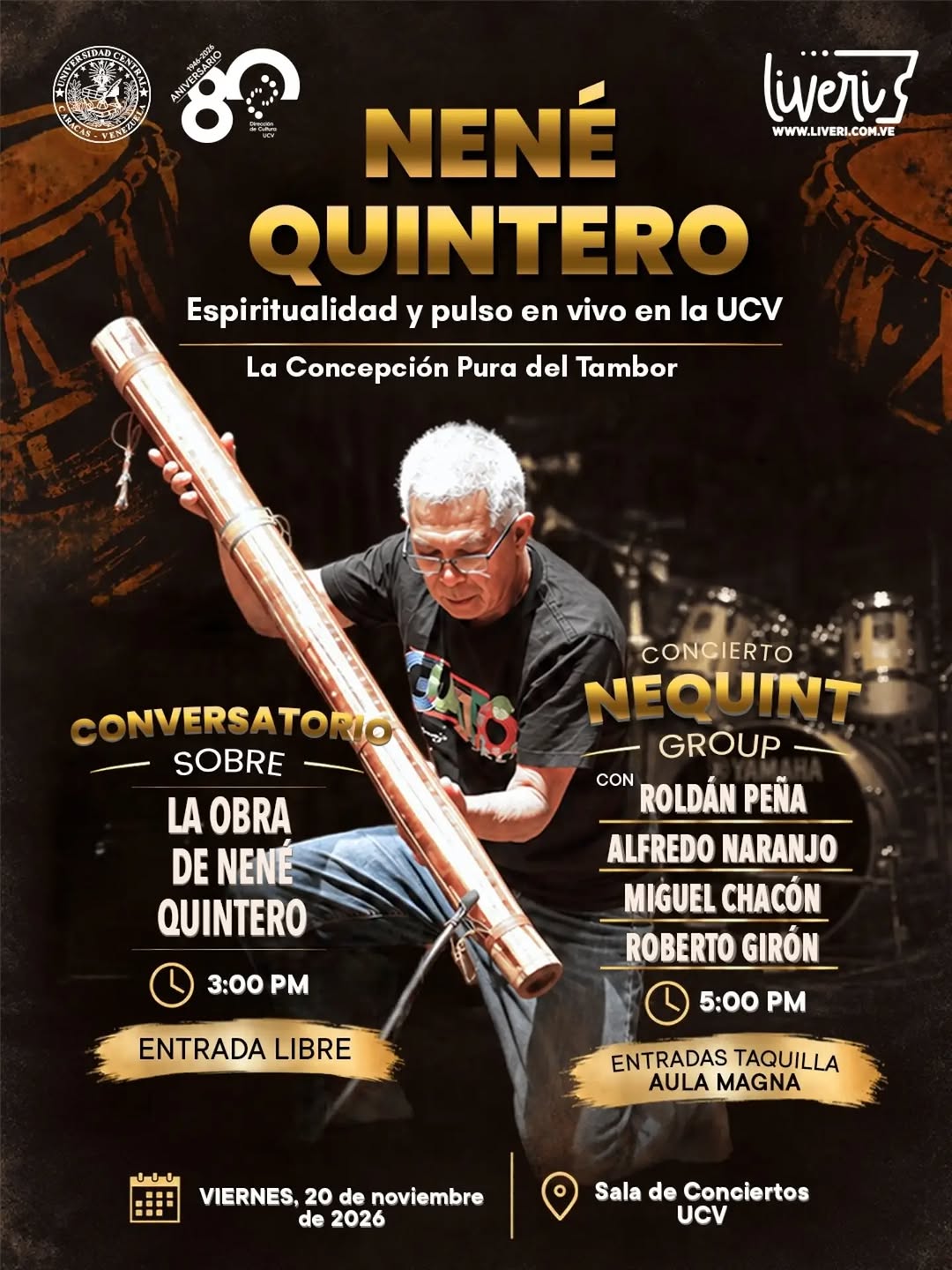 Nené Quintero - La Concepción Pura del Tambor