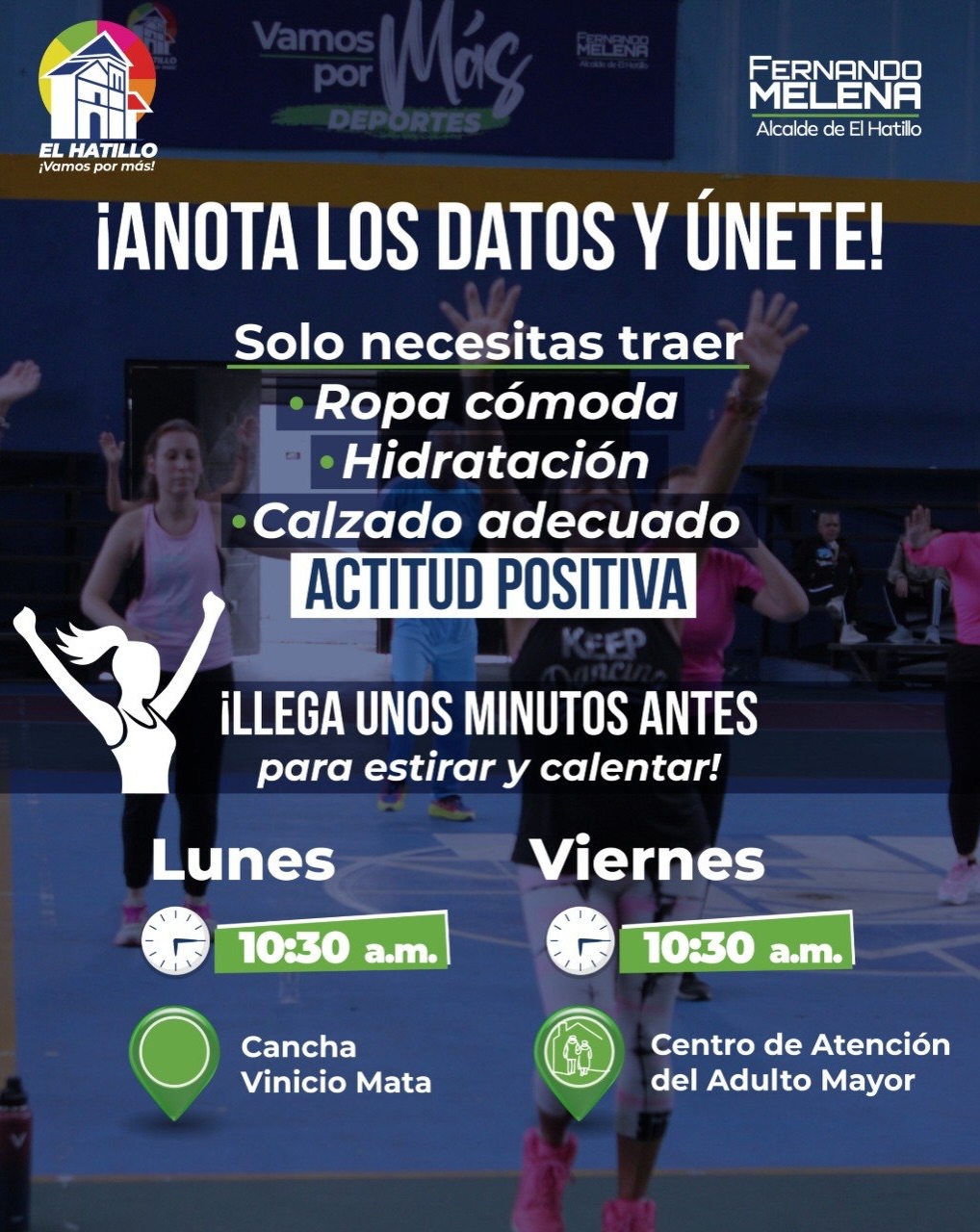 Clases de Zumba Gratuitas - Viernes