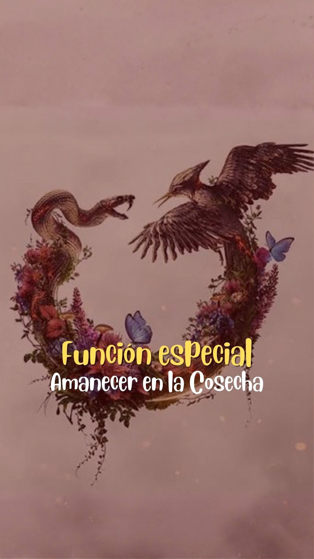 Función especial de Amanecer en la cosecha