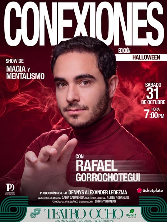Conexiones: Show de Magia y Mentalismo — Edición Halloween
