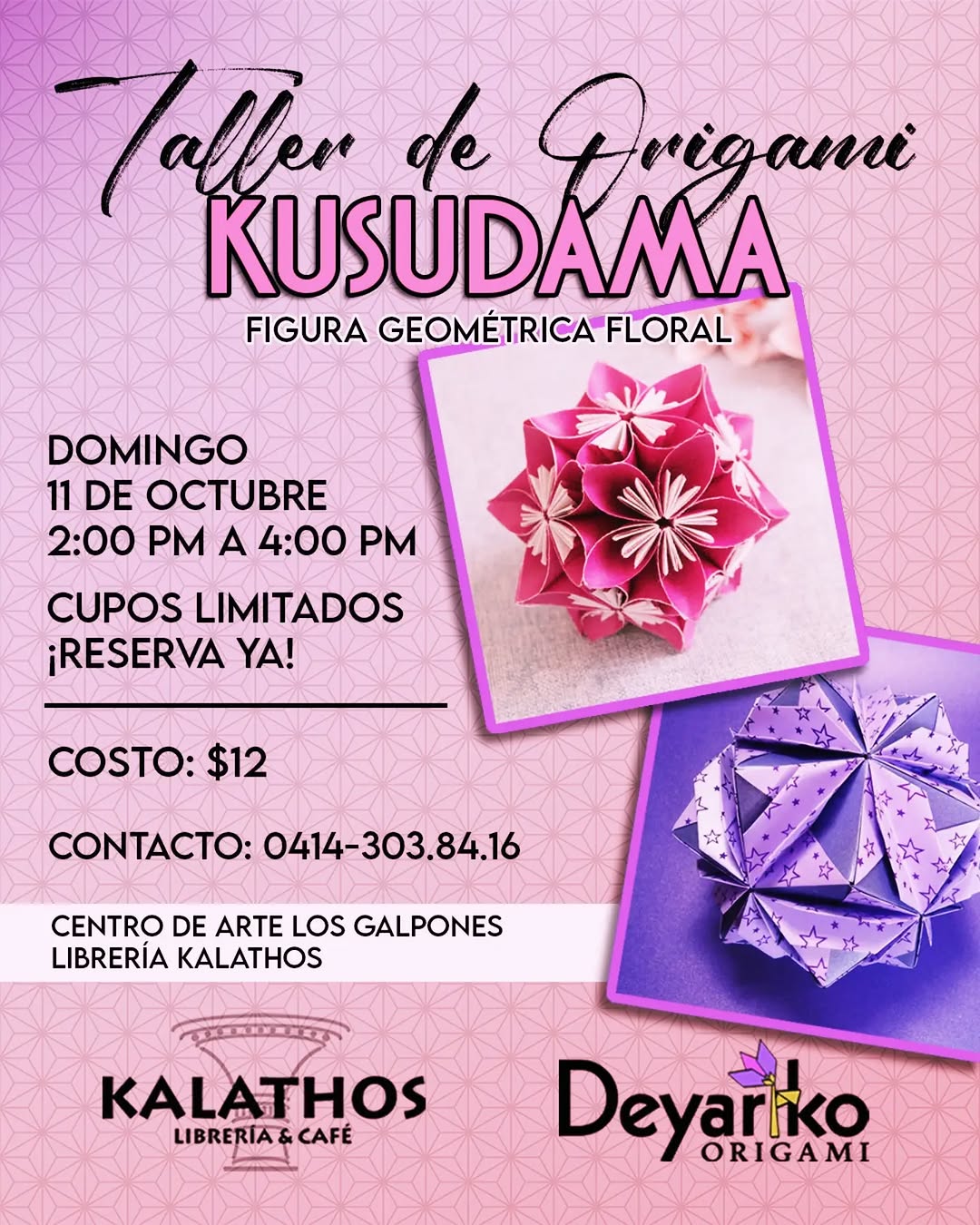 Taller de Origami KUSUDAMA