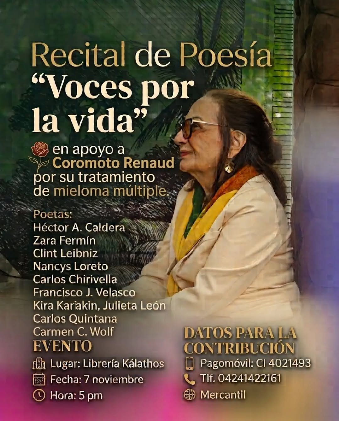 Recital de Poesía "Voces por la vida"