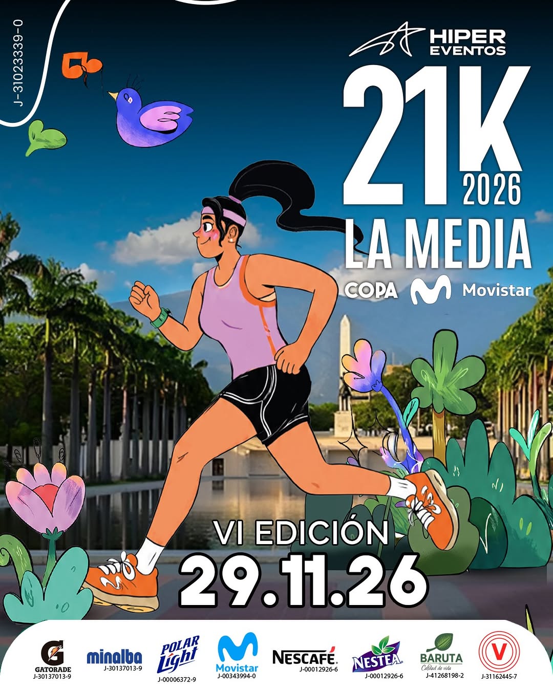 21K 2026 La Media Copa Movistar VI Edición