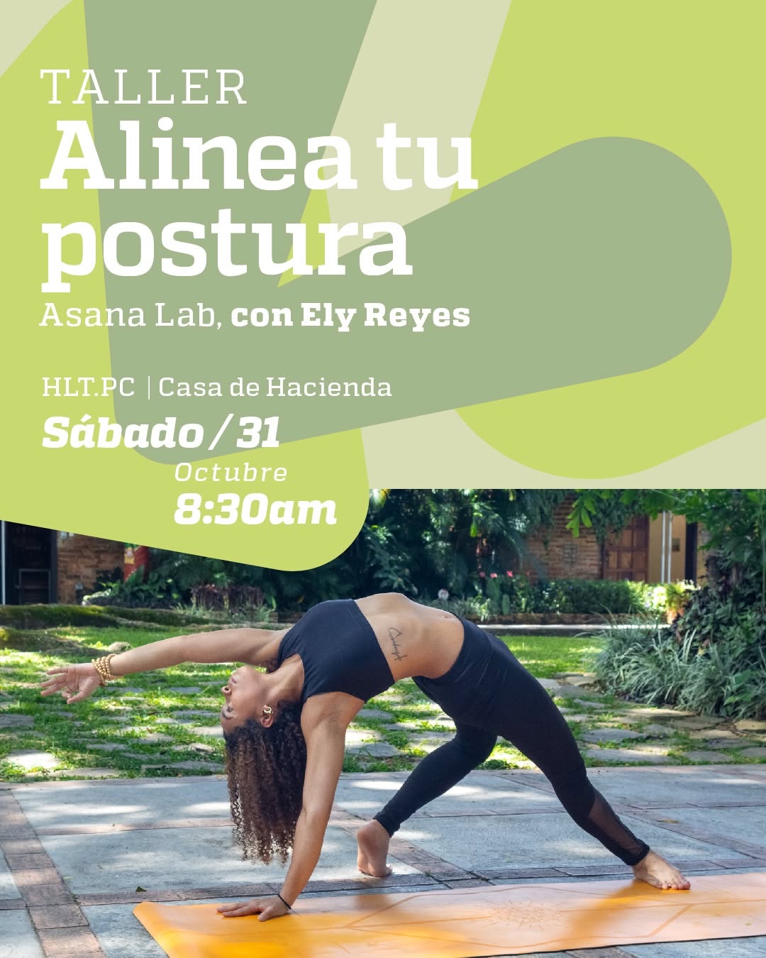 Taller Alinea tu postura · Asana Lab