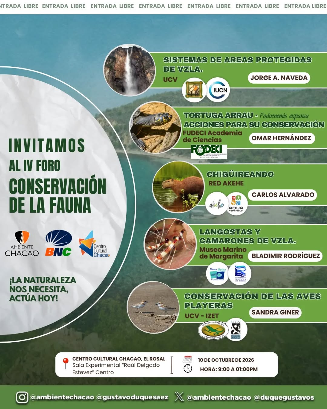 IV Foro Conservación de la Fauna Venezolana